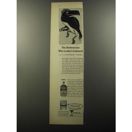1956 Alcoa Aluminum Ad - The birdwatcher who looked aukward
