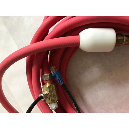INGERSOLL RAND QXLH-25-14. 25' HOSE,LIGHTS 1/4" FITTINGS CABLE,PARKER 7092,TA