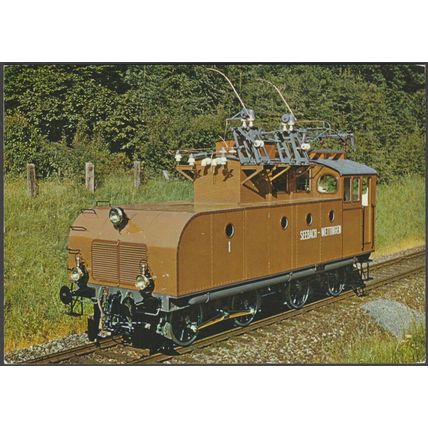 Erste Einphasenwechselstromlokomotive der Welt - Kündig AK
