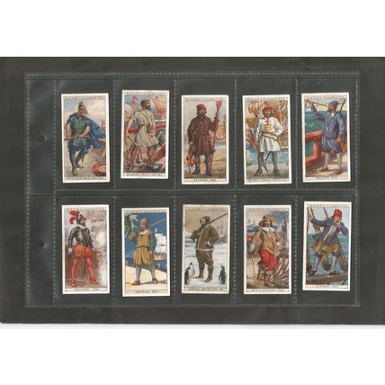 Original Vintage Cigarette Cards Full Set of 50 Naval Dress History 1931