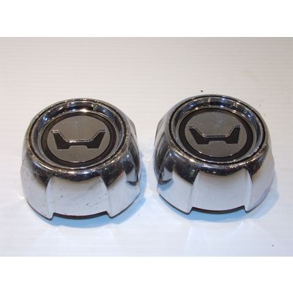 1980 1981 Honda Accord Civic Wheel Center Caps OEM Pair