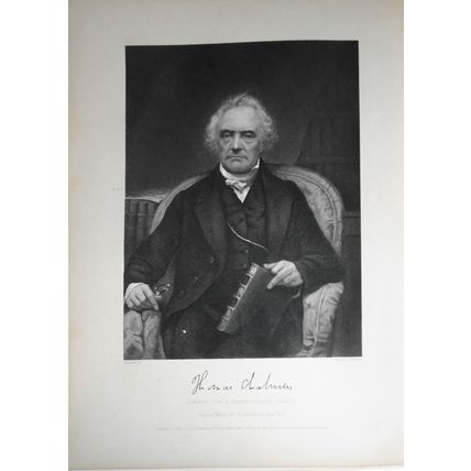 Thomas Chalmers - steel engraving - 1876 - Duyckinck Internationale Gallerie