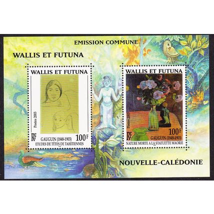 Wallis and Futuna Paul Gauguin MS 2003 MNH SG#MS838 Sc#573