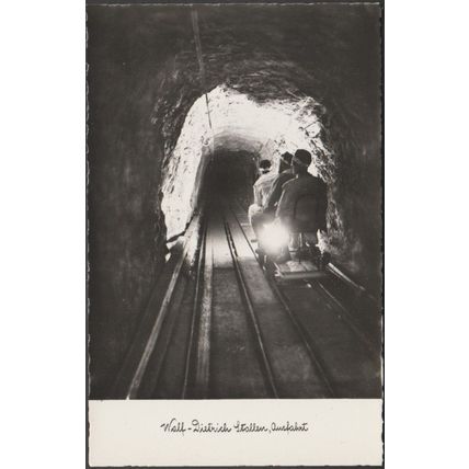 Ausfahrt, Wolf-Dietrich Stollen, Hallein, c.1950s - Jurischek Foto-AK