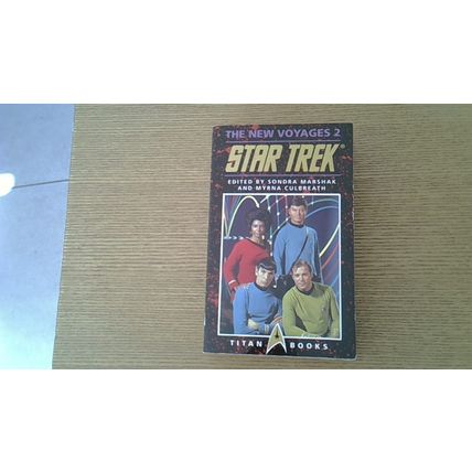 STAR TREK NEW VOYAGES- Volumes 1 & 2 (2 x First Edition Paperbacks) Titan Books