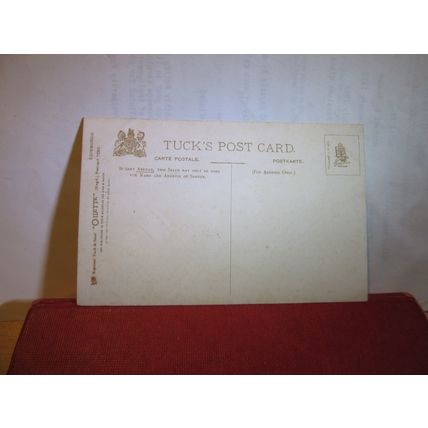 EDINBURGH, 1905 by John Blair unused antique postcard by Tuck. 'Oilette' art =