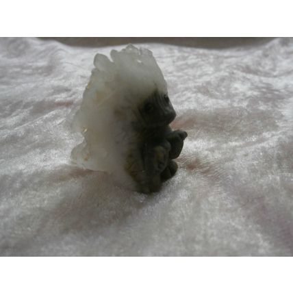 Clear Quartz Gemstone Hedgehog