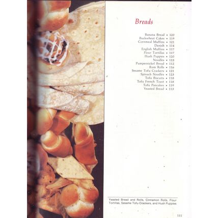 Tofu Cookery Cook Book