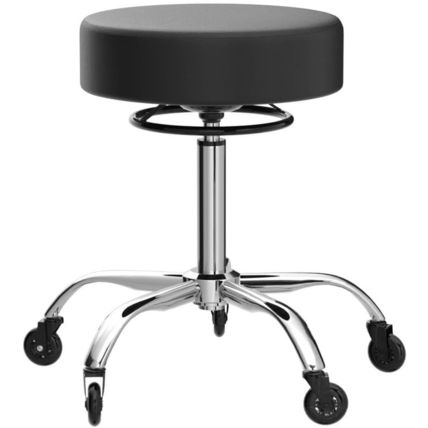 Rolling Stool with Wheels 400Lbs Weight Capacity,Heavy Duty Lash Chair Adjustabl