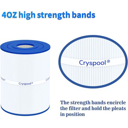 Cryspool® 08020 Filter Compatible with Watkins 31114, Hot Spot Spa Filter, C-846