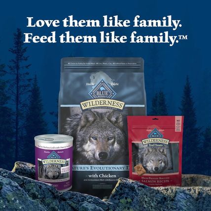 Blue Buffalo Wilderness Natural High-Protein Dry Food for Adult Dogs, Chicken Re