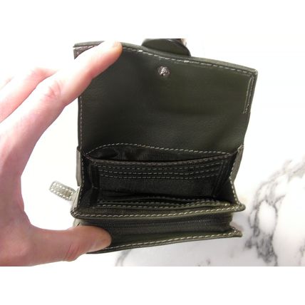 Green Real Leather Womens Purse -Stylish Ladies Wallet pretty woman accessory
