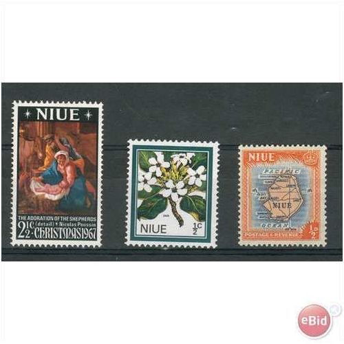 Niue stamps - SG 141 - 113 - 139 - small unused collection MNH