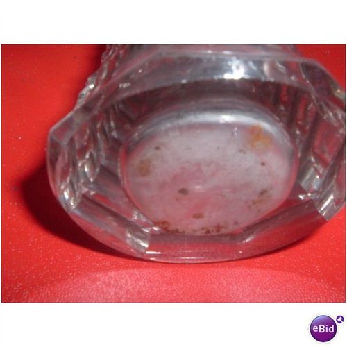 VASE / SHAPED VICTORIAN GLASS / (03/02) # # #