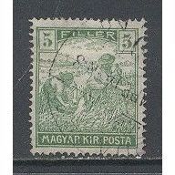 Hungary.SG248 5f Harvesters (Green).Fine Used.Jan15