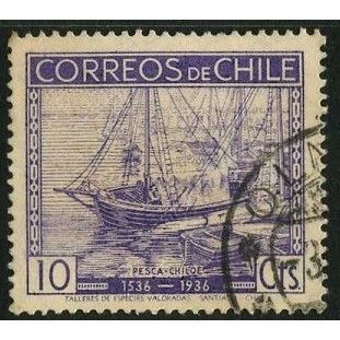 1936 Michel 221 - #2 fine used (o) - BOAT