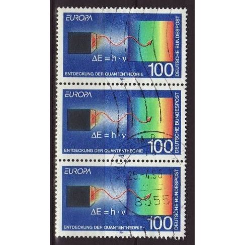 Germany 1994 SG 2575 Used - Strip of 3 - Europa/CEPT (G-184-04)