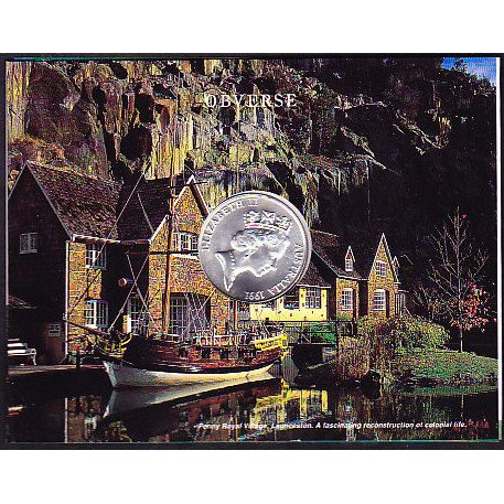 1991 Australia $10 Silver Uncirculated Coin Tasmania