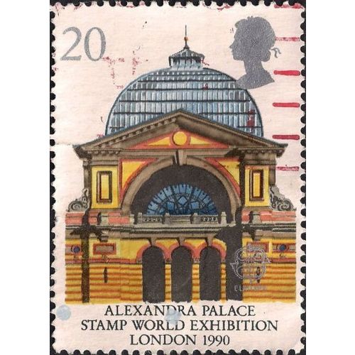 GB, Alexandra Palace, white 1990, 20p, #3