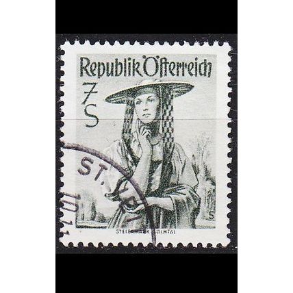 ÖSTERREICH AUSTRIA [1952] MiNr 0980 z ( O/used ) Trachten