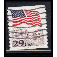 Used 2523 29c U.S. Flag Fine CNS 1 PA6384
