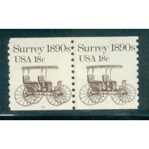 1907 18c Surrey Fine MNH Dry Gum CNP Left 14 W0206