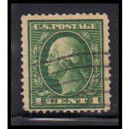 Used 405 1c George Washington Barely Clears K2984