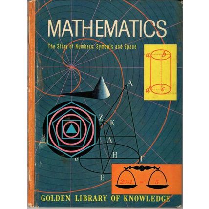 MATHEMATICS Golden Library of Knowledge :: 1961 HB :: FREE Shipping