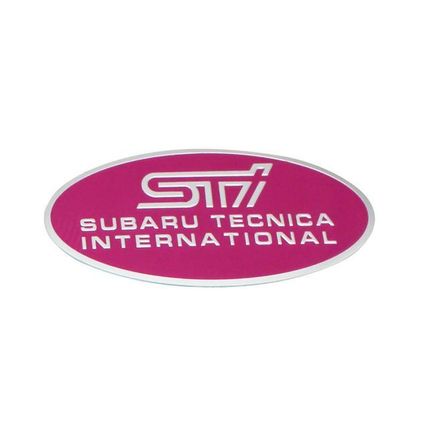SUBARU TECNICA INTERNATIONAL METAL BADGE EMBLEM - BRAND NEW - UK STOCK