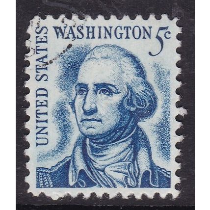 United States 1966 Washington 5c Fine Used SG 1264 VGC