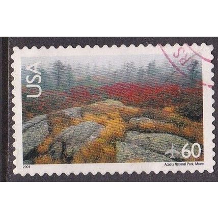 United States 2001 Arcadia National Park 60c Fine Used SG A3602 VGC