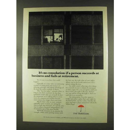 1977 The Travelers Insurance Ad - Fails at Retirement