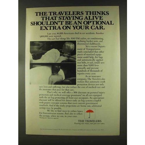 1977 The Travelers Insurance Ad - Staying Alive
