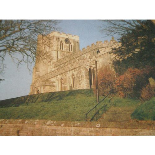 Limited Edition Postcard St Mary the Virgin Church Edlesborough, Buckinghamshire