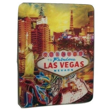 Las Vegas Vintage Vegas 3D Fridge Magnet