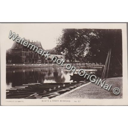 RP Boats and River Bedford c1920
