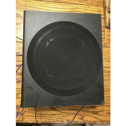 RCA RTD3131 Speaker Subwoofer Impedance 6 black music radio loud sounds TV video