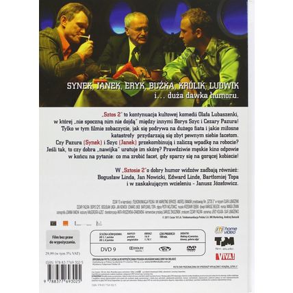 Sztos 2 (DVD) Cezary Pazura, Jan Nowicki, Boguslaw Linda POLSKI POLISH