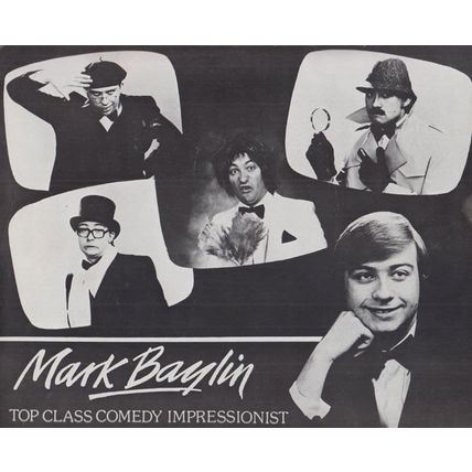 Mark Baylin Butlins Holiday Camp Impressionist Ken Dodd Poirot Publicity Photo