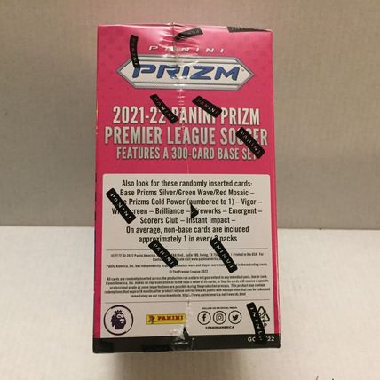 NEW 2021-22 Panini Prizm Premier League Trading Card Blaster Box - 24 Total Card