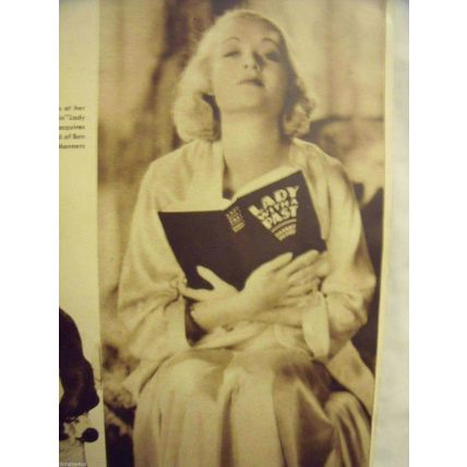 THE LIFE STORY OF CONSTANCE BENNETT 1930s MOVIE STAR RARE ILLUSTRATED FAN BIO