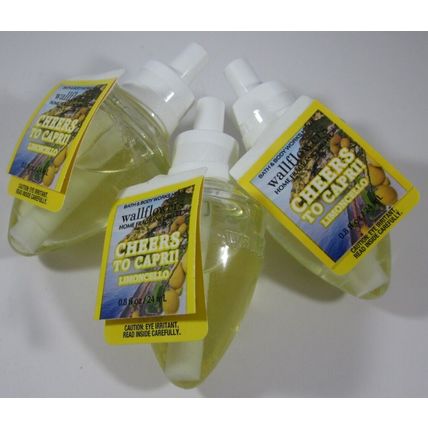 3 bulbs Bath & Body Works Wallflower Refill Bulb limoncello Cheers To Capri