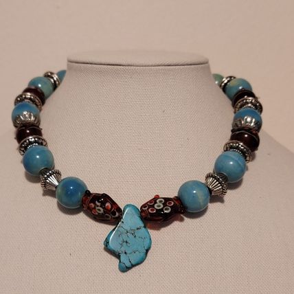 Large Chunky Fish Necklace