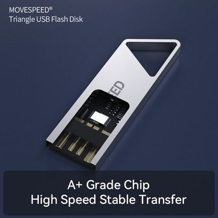 MOVESPEED Dust Waterproof Keyring 64GB USB Flash Drive Memory Stick Pen Drive