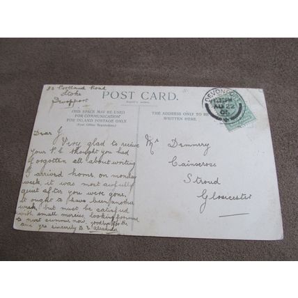 1906 Argall's Series Postcard - A Cornish Seascape - Cornwall