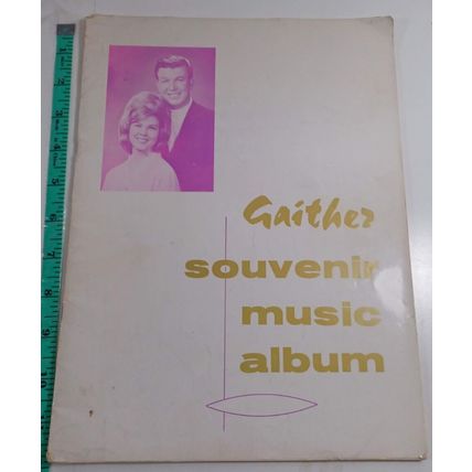 gaither souvenir music album 1966 papeback good