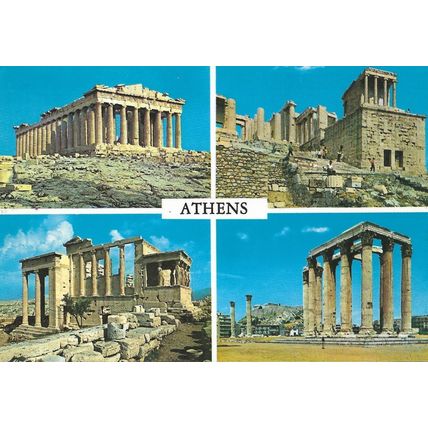 ATHENS - GREECE - POSTCARD