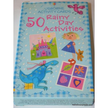 Usborne 2005 Rainy Day Activities 50 Cards Craft Project Ideas (Pre-owned)