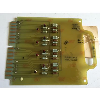 WESTINGHOUSE 225P457H01A,STYLE 1640A07,QS PC BOARD,EA