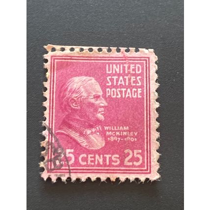 Briefmarke USA 25 Cent 1938 Michel 436 A gestempelt